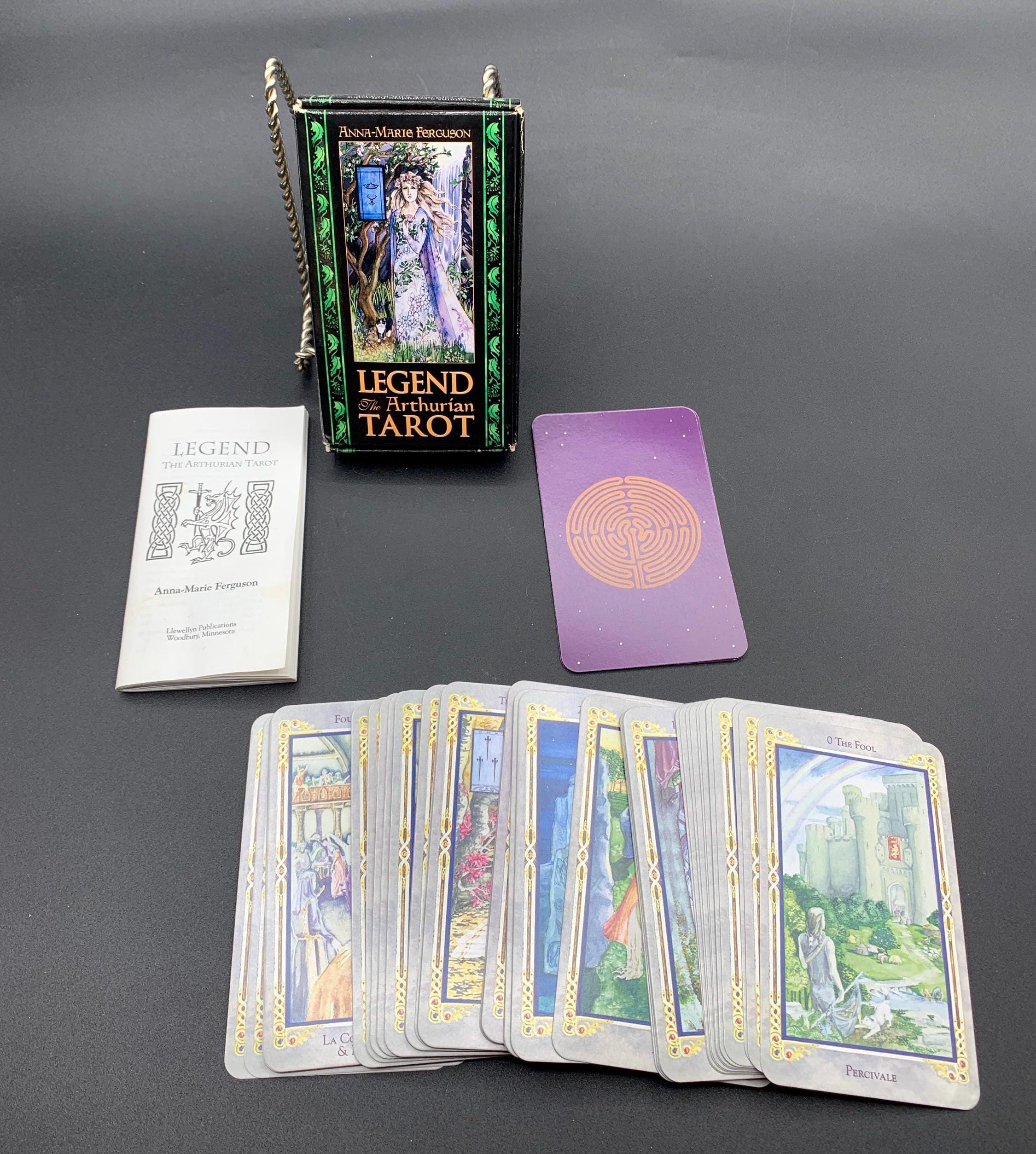 Vintage Out of Print 'legend: the Arthurian Tarot' by Anna-marie