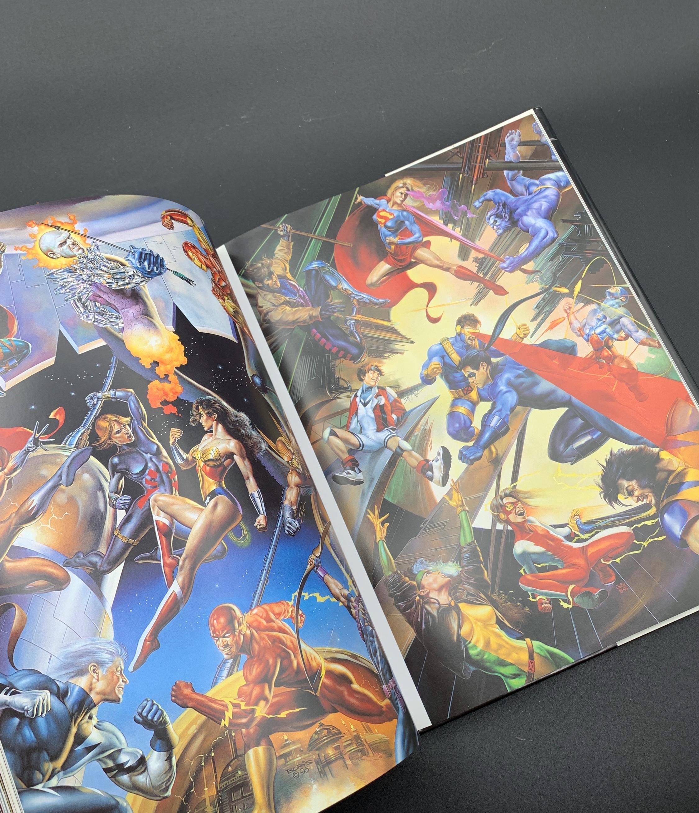 洋書 SUPERHEROES Boris Vallejo Julie Bell Boris Vallejo Superheroes - Boris Vallejo and Julie Bell