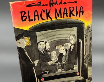 Chas Addams' Black Maria – 1960 First Edition Hardcover, Addams Family Cartoons