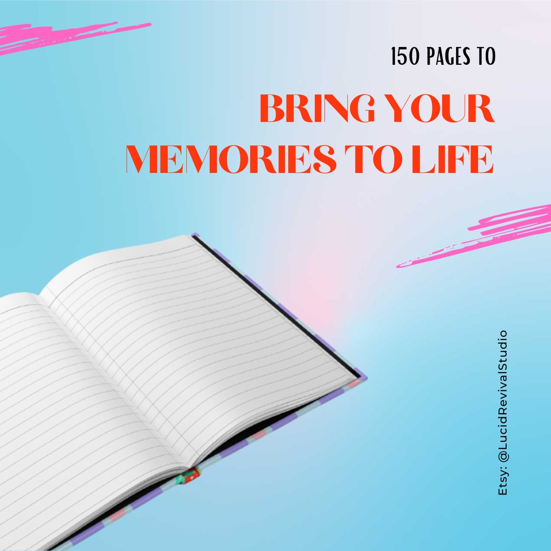 Y2k/gen Z/90s Nostalgic Retro Composition Hardcover Notebook