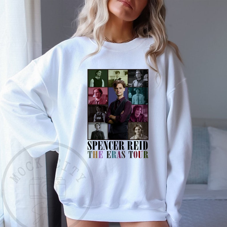 Spencer Reid the Eras Tour Tshirt, Spencer Reid Shirt, Spencer Reid T