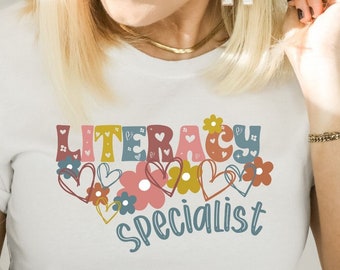 Literacy Specialist Shirt, Literacy Coach Teacher T-Shirt, Reading Intervention Sweatshirt, Reading Teacher Shirt, Literacy Coach Shirt