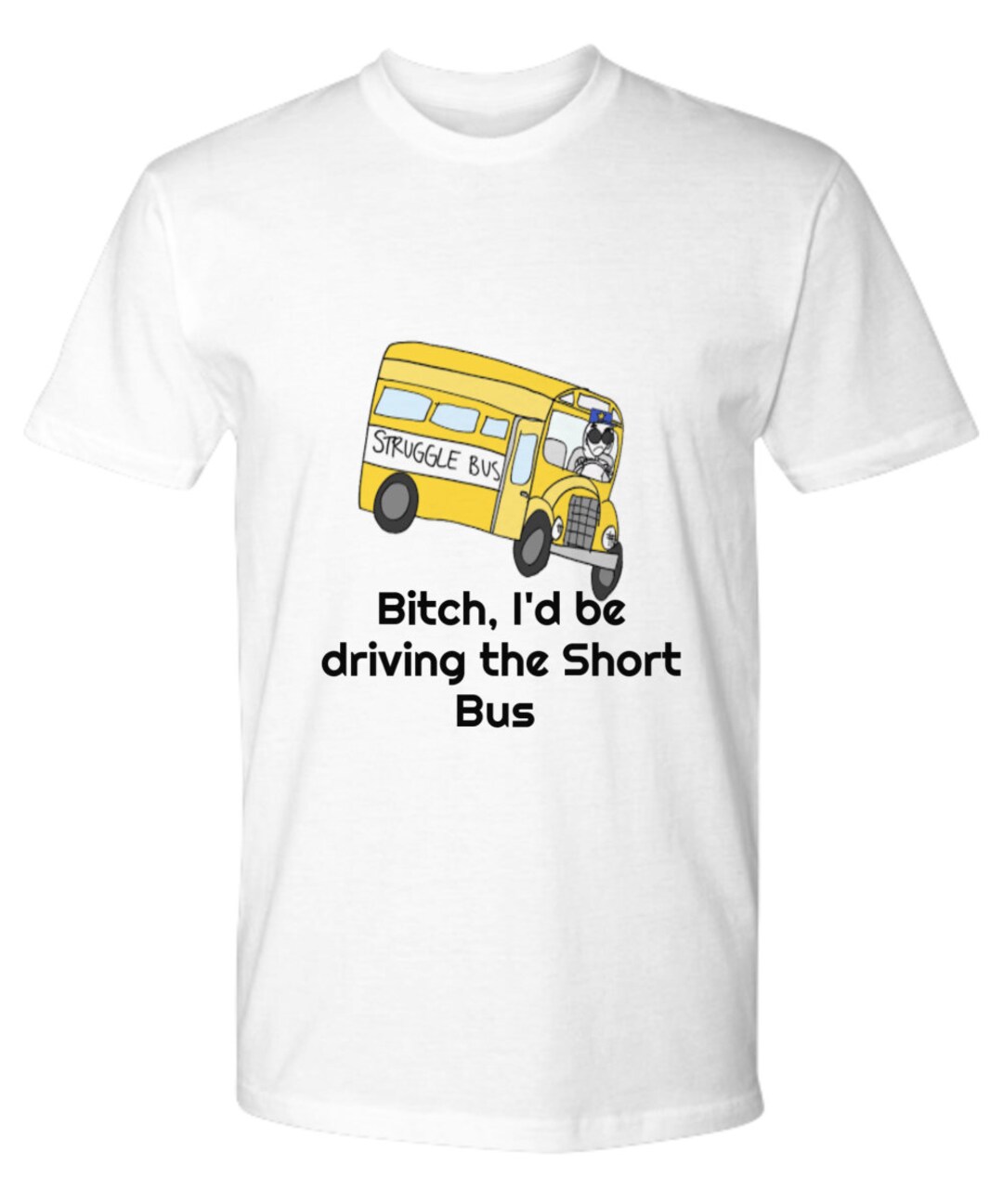 Yellow Bus Driver, Funny, Short Yellow Bus, Premium Tshirt Etsy