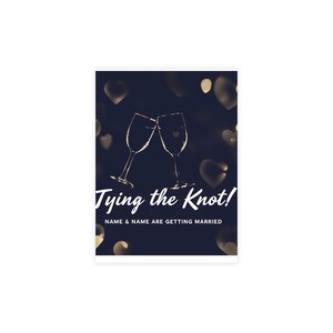 Paquete de postales de boda: invitaciones con sobres para la despedida de soltera, compromiso, celebraciones y reserva de fecha
