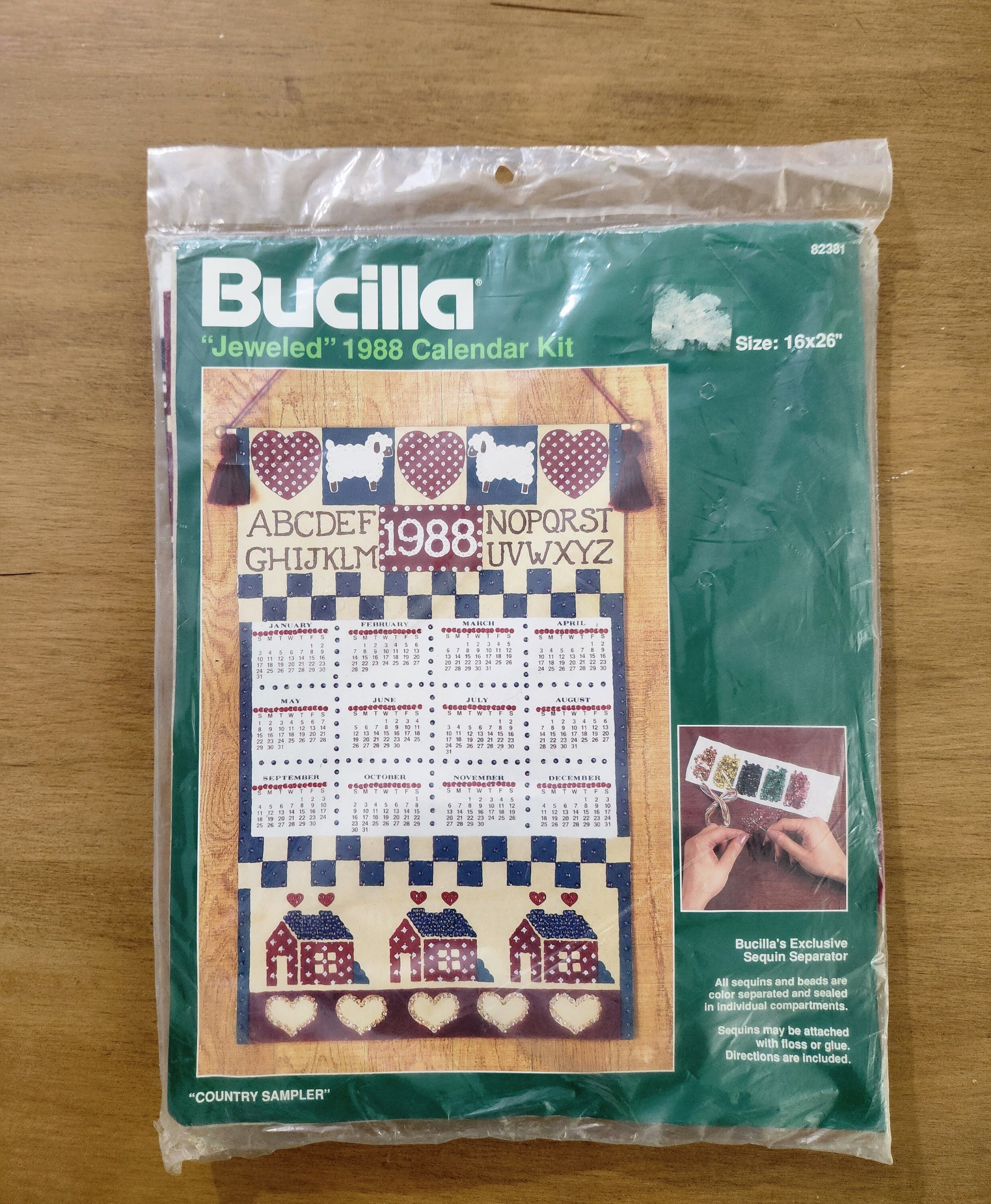 1988 Calendar - Etsy