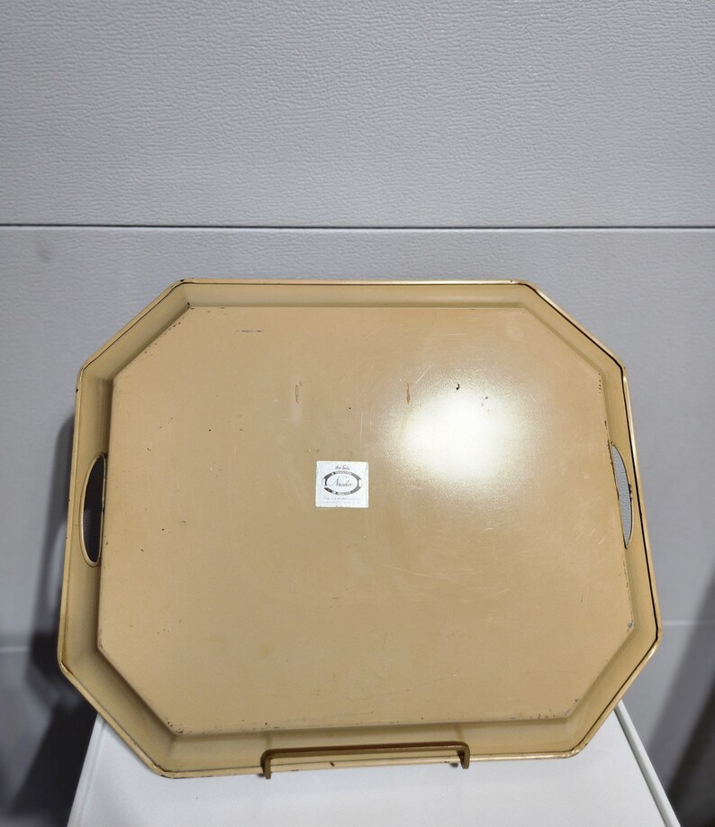 Vintage NASHCO Hand-painted Decorative Tole Tray - Etsy