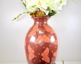 Zinapécuaro Mariposa Ceramic Extra Large Vase