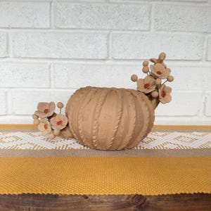 Oaxaca Clay Planter, Clay Pot, Oaxaca Vase