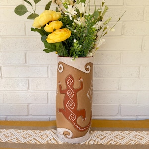 Oaxaca Zapotec Vase, Atzompa Oaxaca Planter