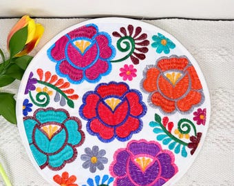 Tortilla Warmer, Mexican Embroidered Tortillero, Tortilla Pouch