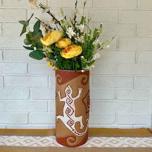 Oaxaca Zapotec Vase, Atzompa Oaxaca Planter
