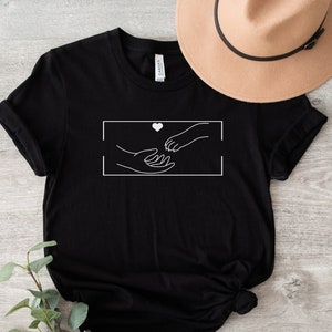 Adam Creation Shirt, Cat Lover Gift For Women, Minimalist Shirt, Creation of Hand Shirt, Gift For Cat Lover, Cat Mom Shirt ,Funny Cat Tee