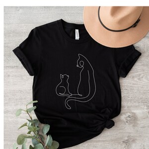 Cats lover shirts, animal lover shirt, cute shirt for women/men, graphic tee, gift for cat lovers, cute Mom shirt, girlfriends gift, T-shirt