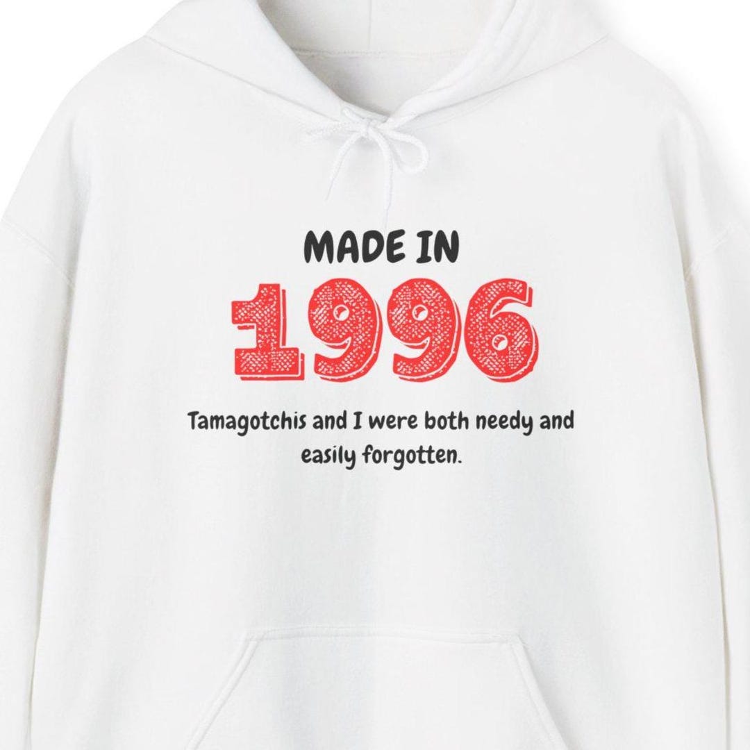 Vintage 1996 Birth Year Roast Unisex Hoodie, 