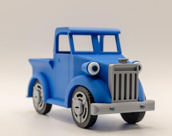 Little Blue Truck Toy | 3D Printed Gift for Kids | Farm Play Toy