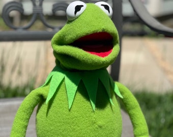 Kermit the Frog Puppet Replica, Hand Made