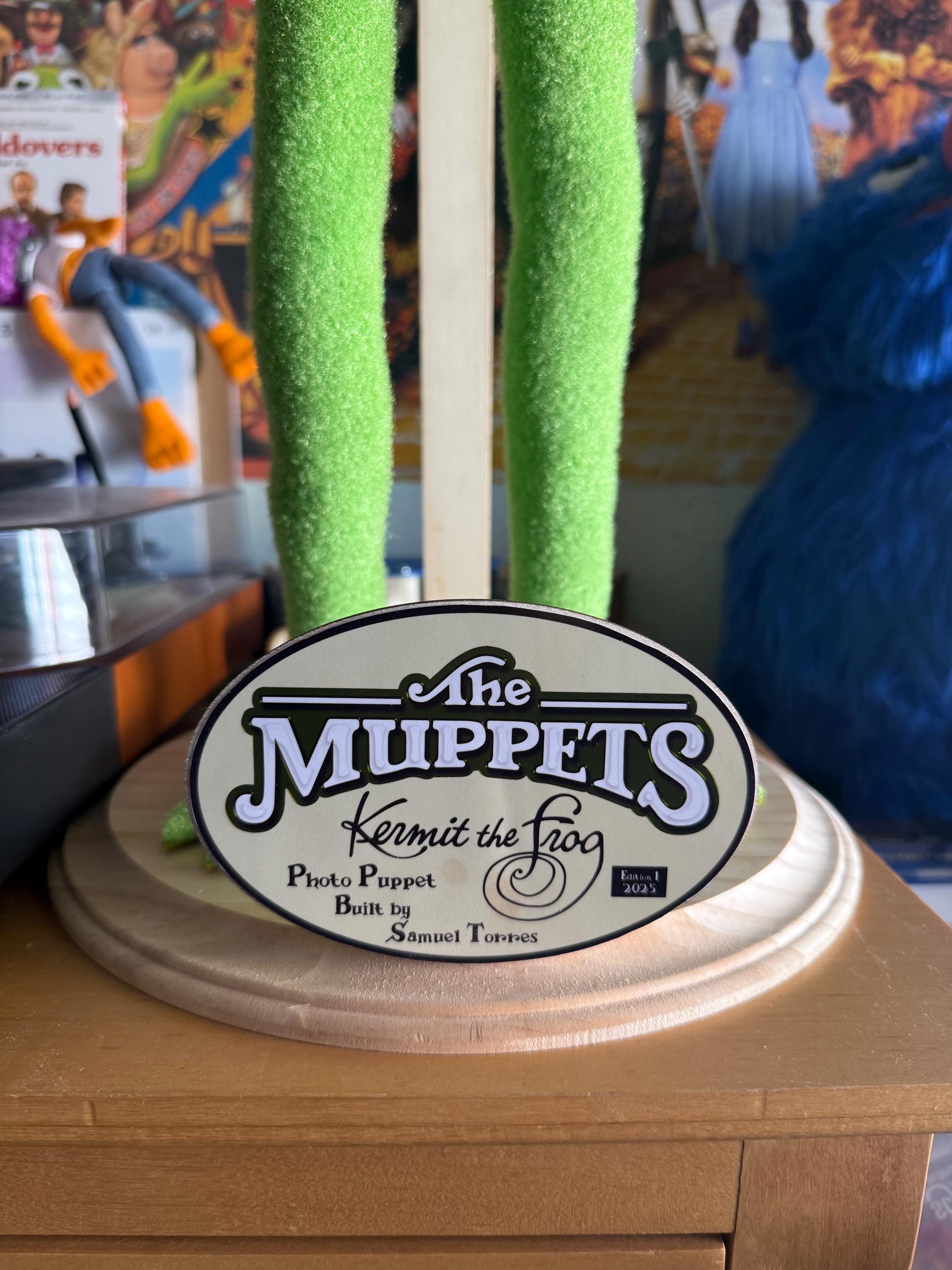 Kermit the Frog Photo Puppet, Fully Articulated, Comes With