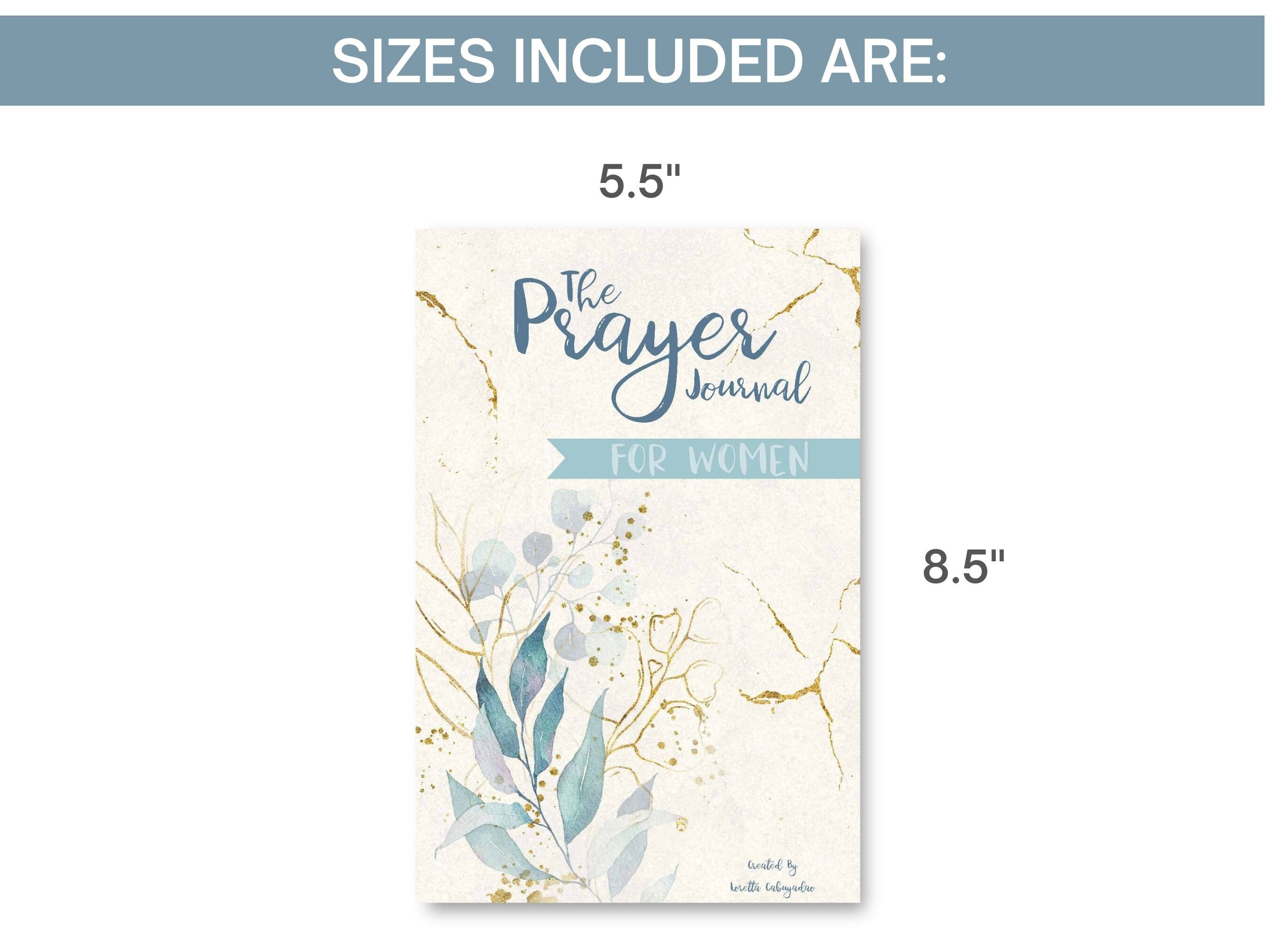 Prayer Journal Printable Bible Study Gratitude Journal Digital Bible ...