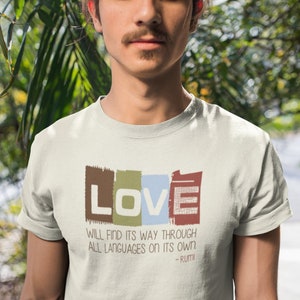 Love &quot;Rumi Quote&quot; - Unisex Jersey Short Sleeve Tee - Free Shipping!