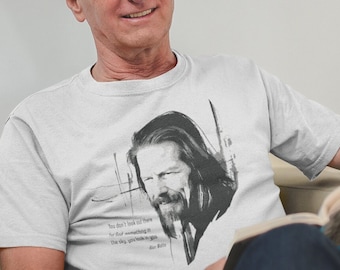 Alan Watts - Unisex Softstyle T-Shirt - Free Shipping!