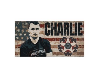 Charlie Kirk (Medal of Freedom) - Bumper Sticker
