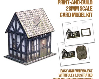 Roadside Shrine - 28mm Scale Card Model Kit [PDF and JPG files only]
