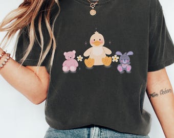 Teddy Bear T-Shirt Kidcore Shirt Cutecore T Shirt Teddy Bear Shirt Cutecore Clothes Teddy Bear Tshirt Teddybear Shirt