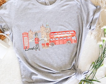 London Shirt London Tshirts London England Shirt London T Shirt London Tee UK Shirt Travel Shirt Europe Trip Shirt London Souvenir