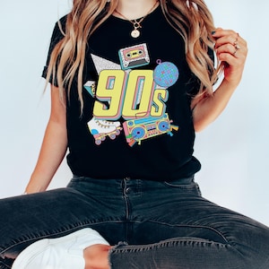 Vintage Back To 90s T-shirt  Cassette Tape Shirt Retro Shirt 90s Theme Party  Forty Birthday 90s TShirt Vintage Shirt Vintage 90s Tee