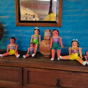 Karton, MEXICAANSE POPPEN, kerstcadeau