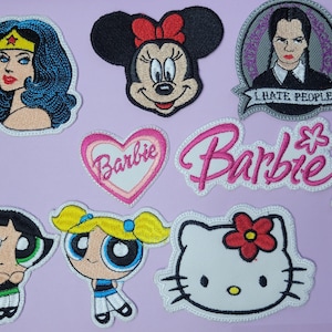 Selena, patches, Frida, Woman Mimi, Betty boop, WONDER MAN, GIFT,