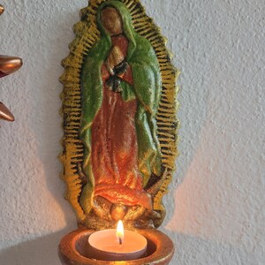 Porta-velas Virgencitas