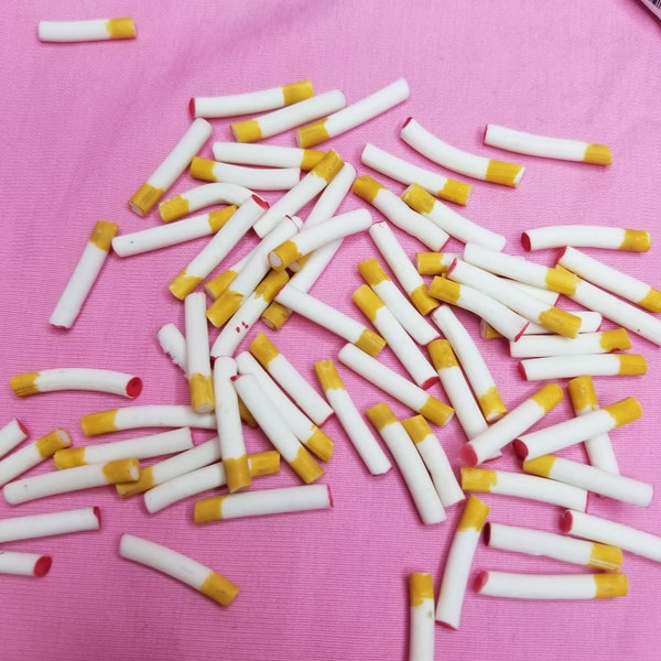 Mini cigarettes hand made cigarettes altar set of (3)
