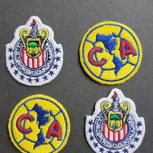 Chivas, America, Patches, parches, soccer, futbol, mexicano