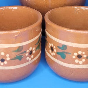 Jarra de barro con vasos, barro, hecho en Mexico, artesanias, artesabal, set, home decor,