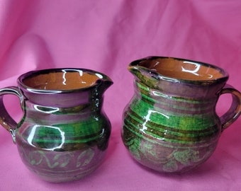 Barro, Verde, Artesanias, hecho en Mexico, Michoacan, Hand made, gift, cute, regalo, Green pitcher handmade