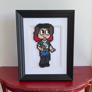 El juego de la cantera Abigail Perler Bead Art