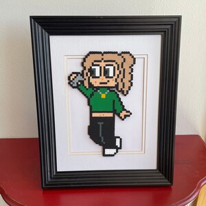 The Quarry Game Emma Perler Bead Art