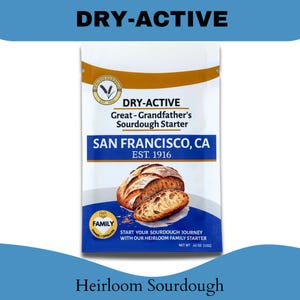 1916 SAN FRANCISCO Sourdough Starter- passed down from my Great Grandfather who was a baker at Fisherman’s Wharf. Gift bild 3