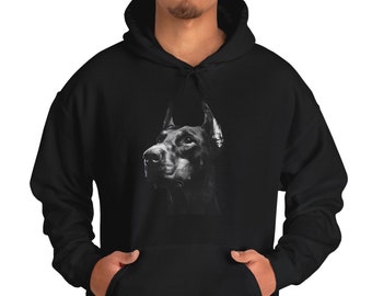 【CPGN STUDIO】Dobermann sweatshirts Mechanical Doberman Hoodie - Cybernetic Dog Unisex