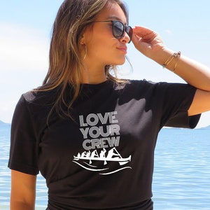 OC6 Love Your Crew Tshirt, Paddle Tshirt, OC6 Paddler Shirt, Mens Shirt, Womens Shirt, Outrigger Paddling Tee, Paddler Gift, Unisex shirt