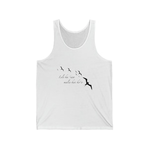 Iwa Bird Hawaiian Island Tank, Hawaiian Frigate Bird Tanktop, Hawaiian Chain, Ocean Navigation