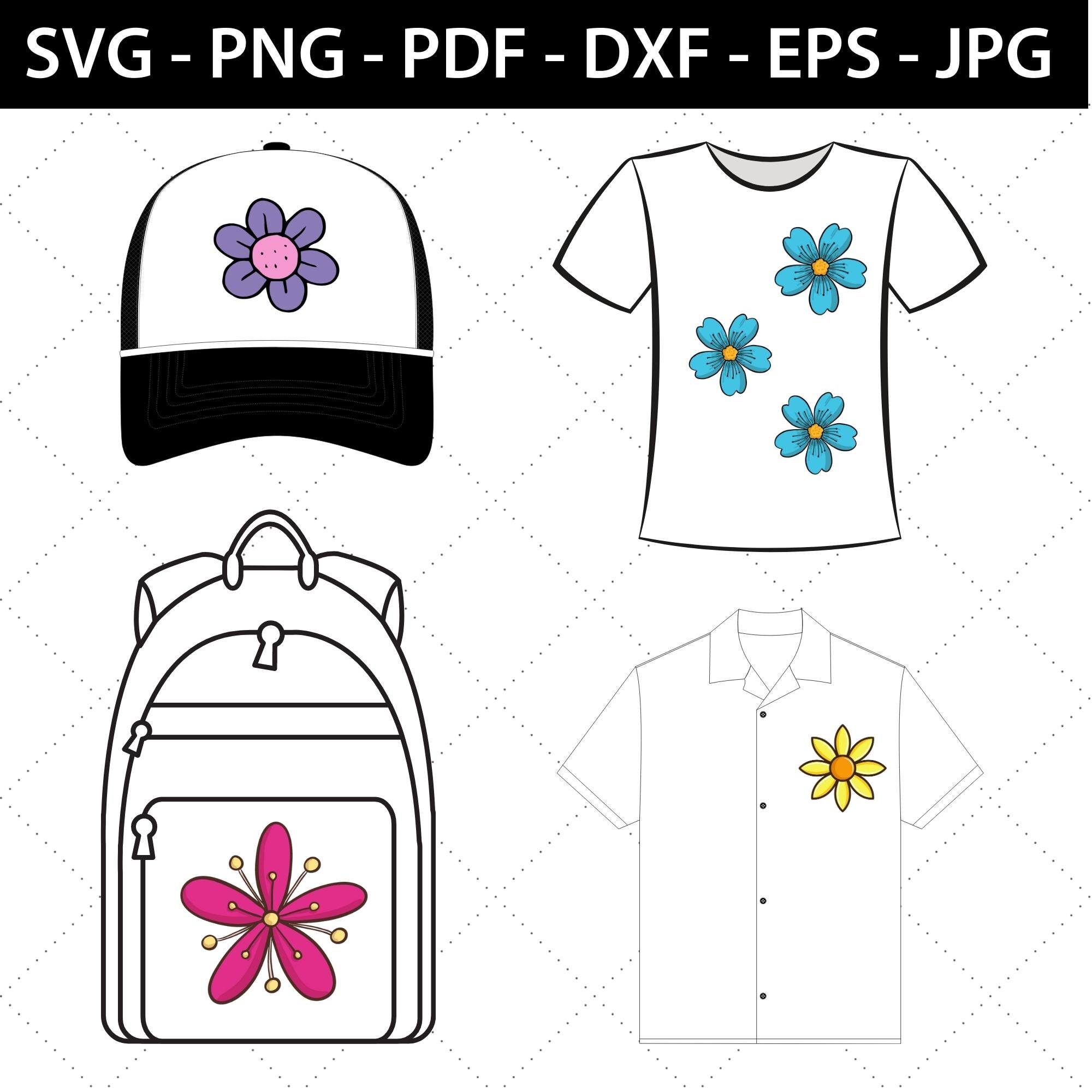 Flower SVG Bundle 100 Pcs PNG PDF Instant Download, Floral Svg, Svg ...