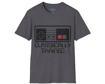 Classically Trained Gamer T-Shirt: Retro NES Controller Tee