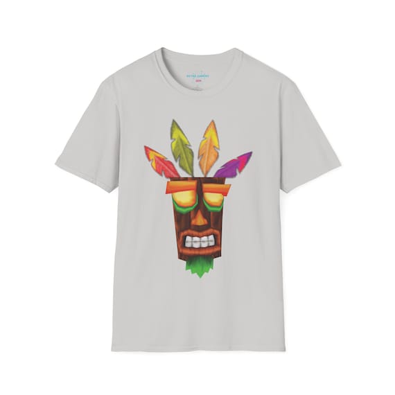 Crash-bandicoot V2 Unisex Softstyle T-shirt - Etsy