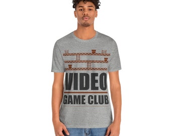Video Game Club Unisex jersey T-shirt
