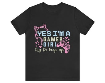 Gamer Girl Pride T-Shirt: Stylish Gaming Tee