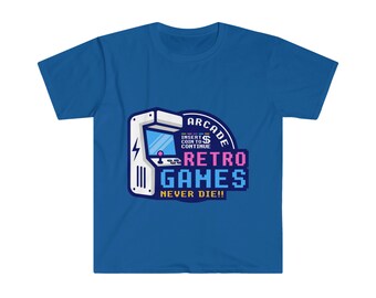 Retro Games Unisex Softstyle T-Shirt