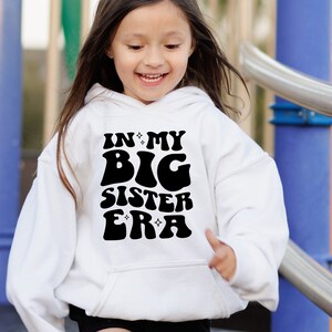 Big sister hoodies for toddlers new arrivals