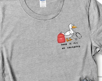 Emergency Department Funny Nurse Shirt,Silly Goose Emergency Nurse T Shirt,ER Gift Shirt, Funny Nurse Gift,Emergency Room Nurse Shirt,